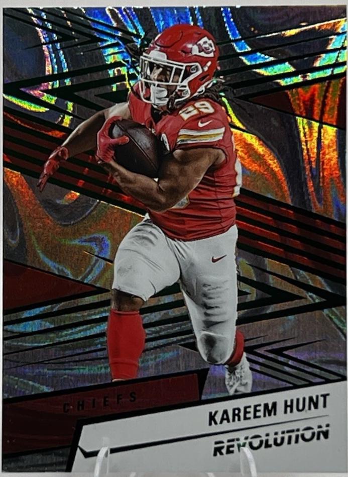 Kareem Hunt [Green Swirl] #106