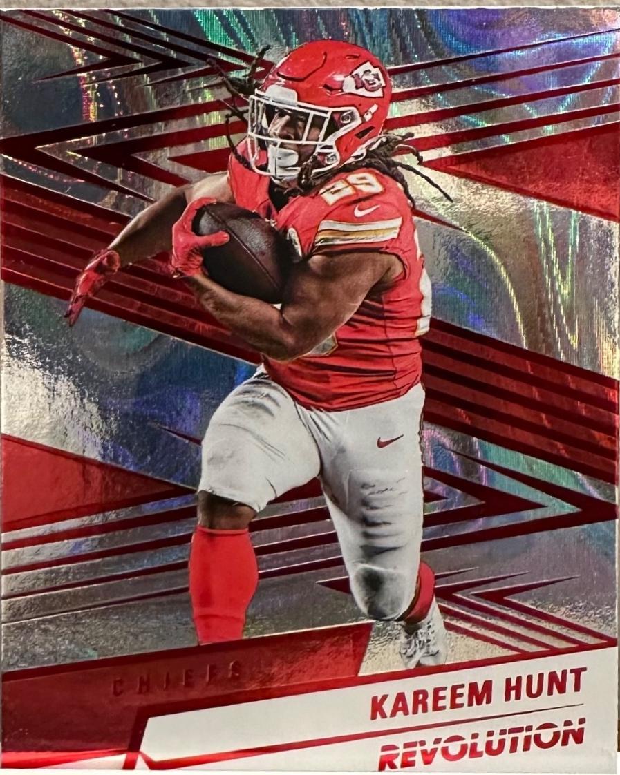 Kareem Hunt [Purple Swirl] #106