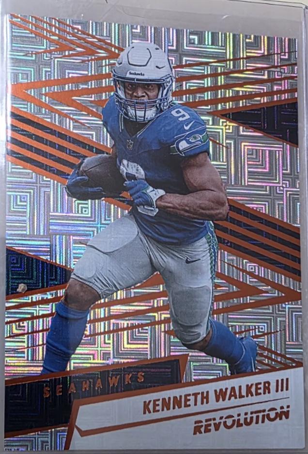 Kenneth Walker III [Orange Levels] #74