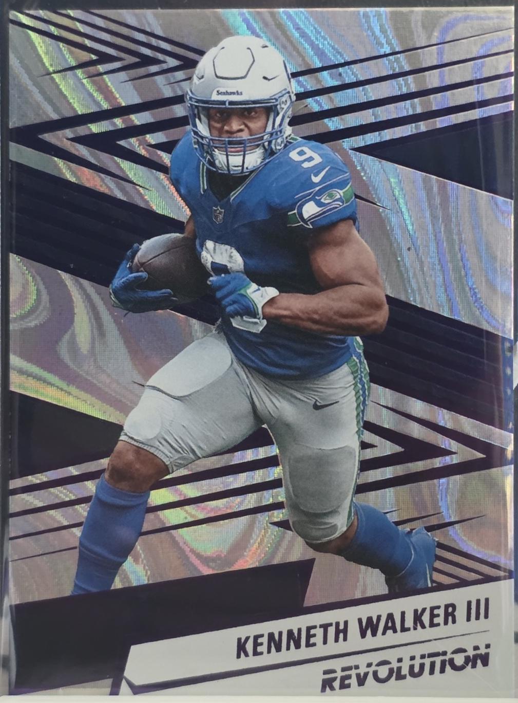Kenneth Walker III [Purple Swirl] #74