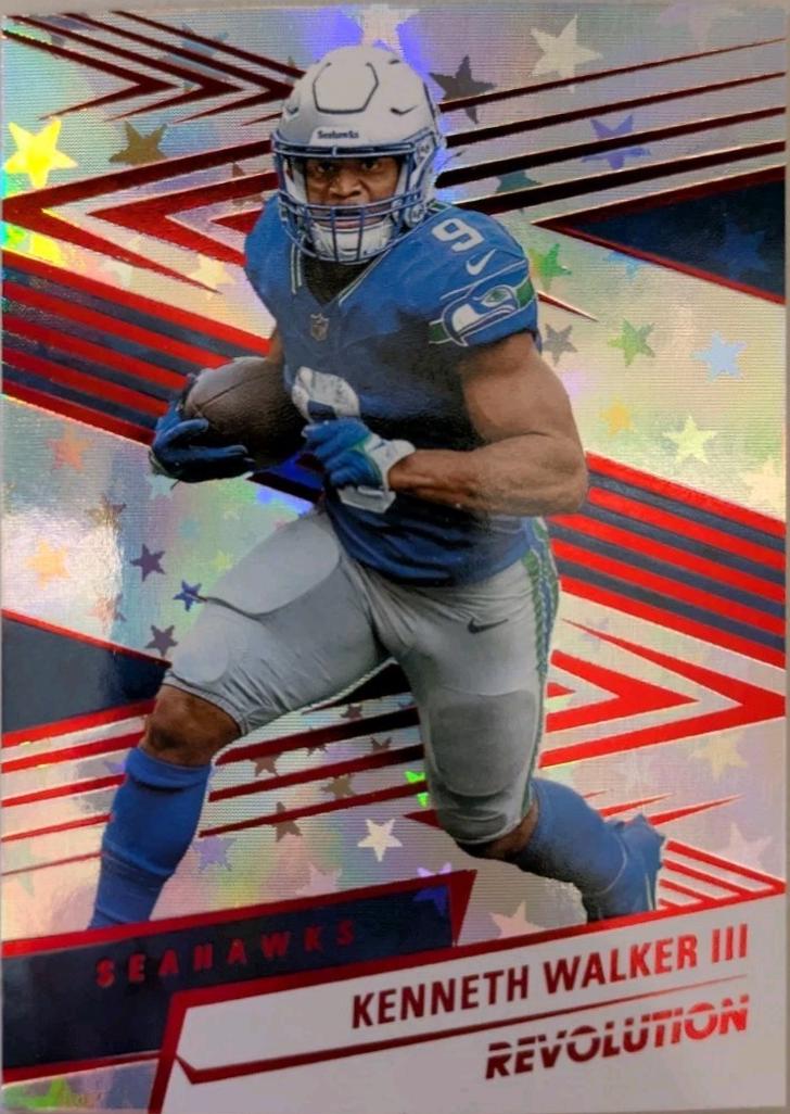 Kenneth Walker III [Red Astro] #74