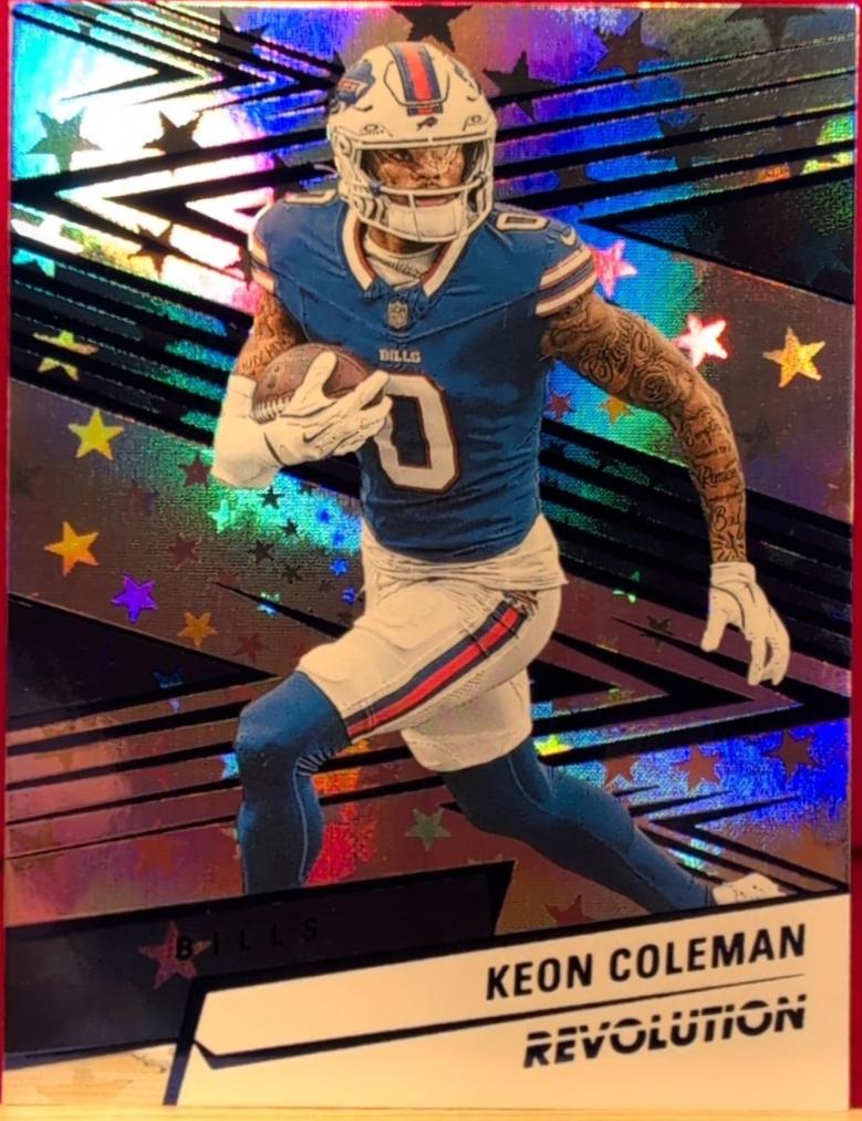 Keon Coleman [Blue Astro] #158