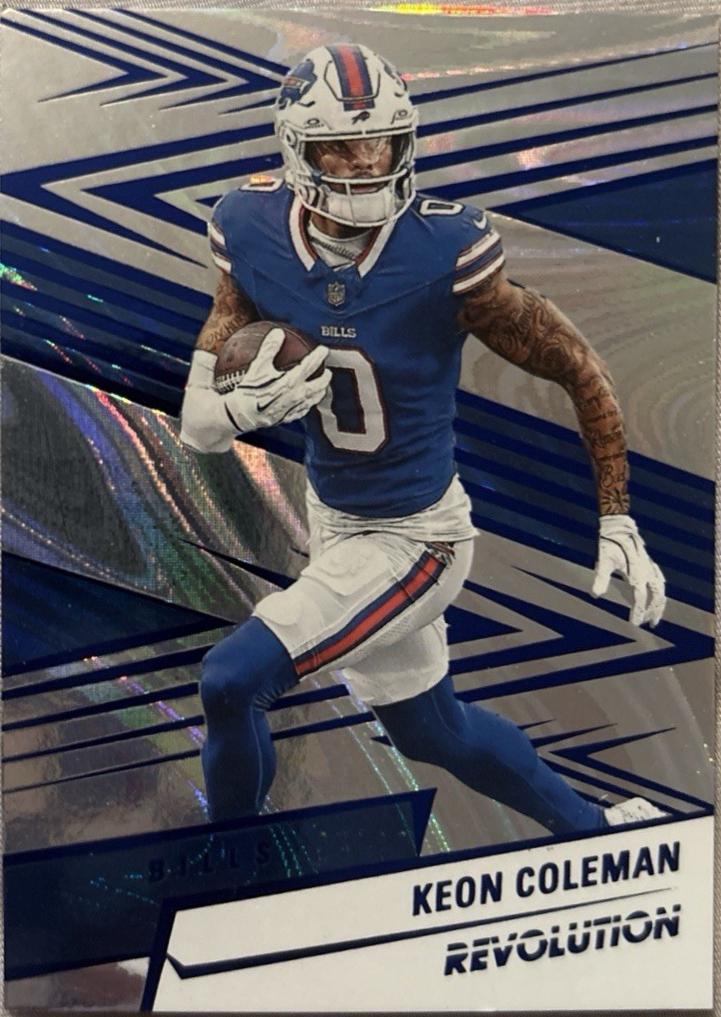 Keon Coleman [Blue Swirl] #158