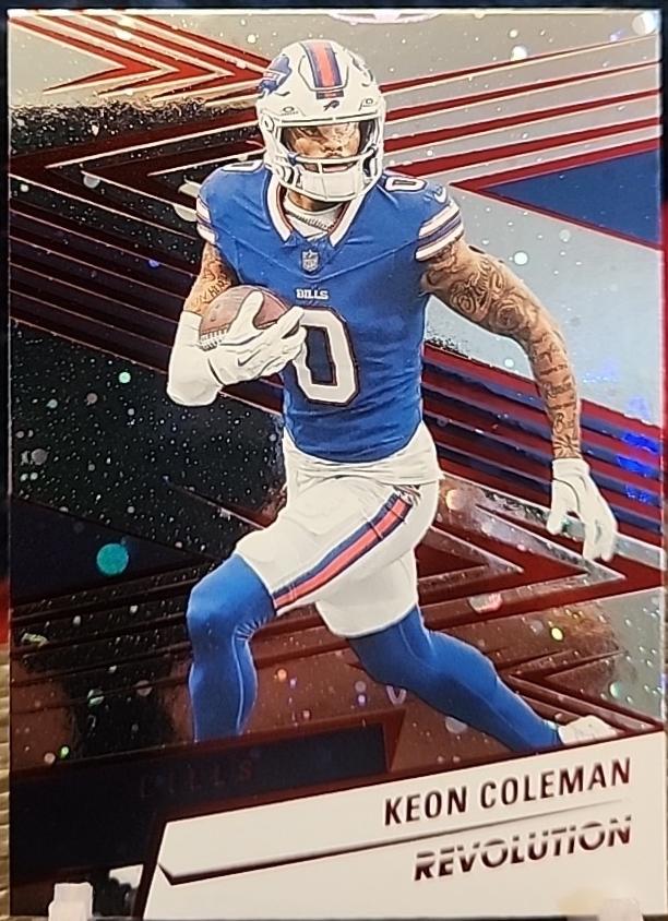 Keon Coleman [Red Cosmo] #158