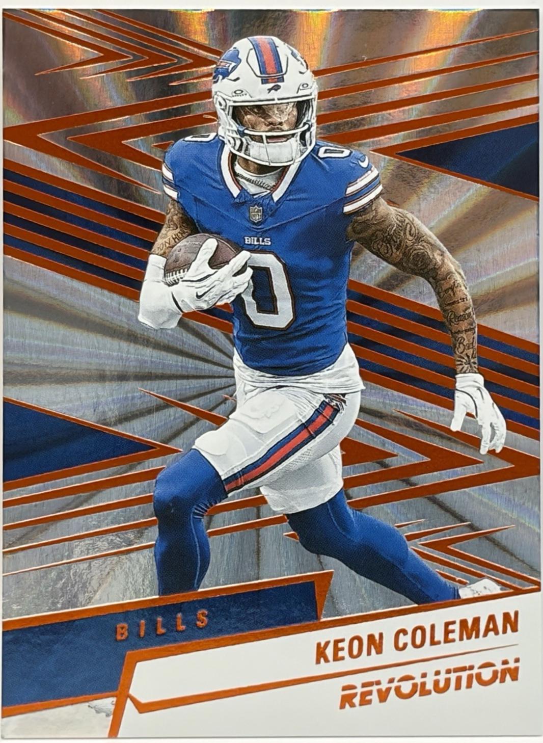 Keon Coleman [Sunburst] #158