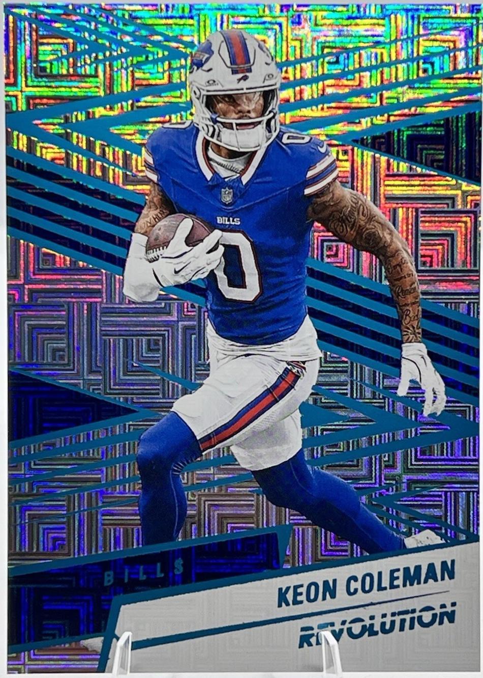 Keon Coleman [Teal Levels] #158