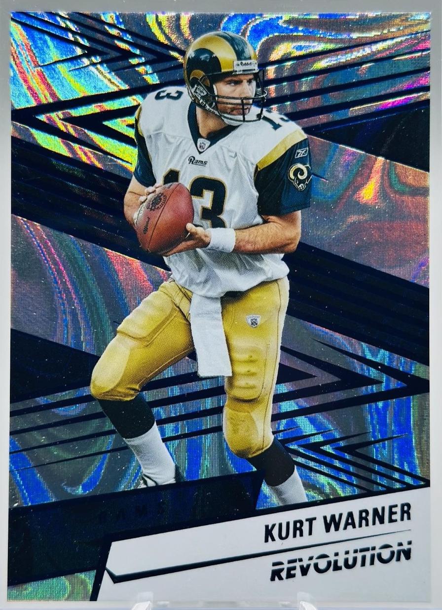 Kurt Warner [Blue Swirl] #185