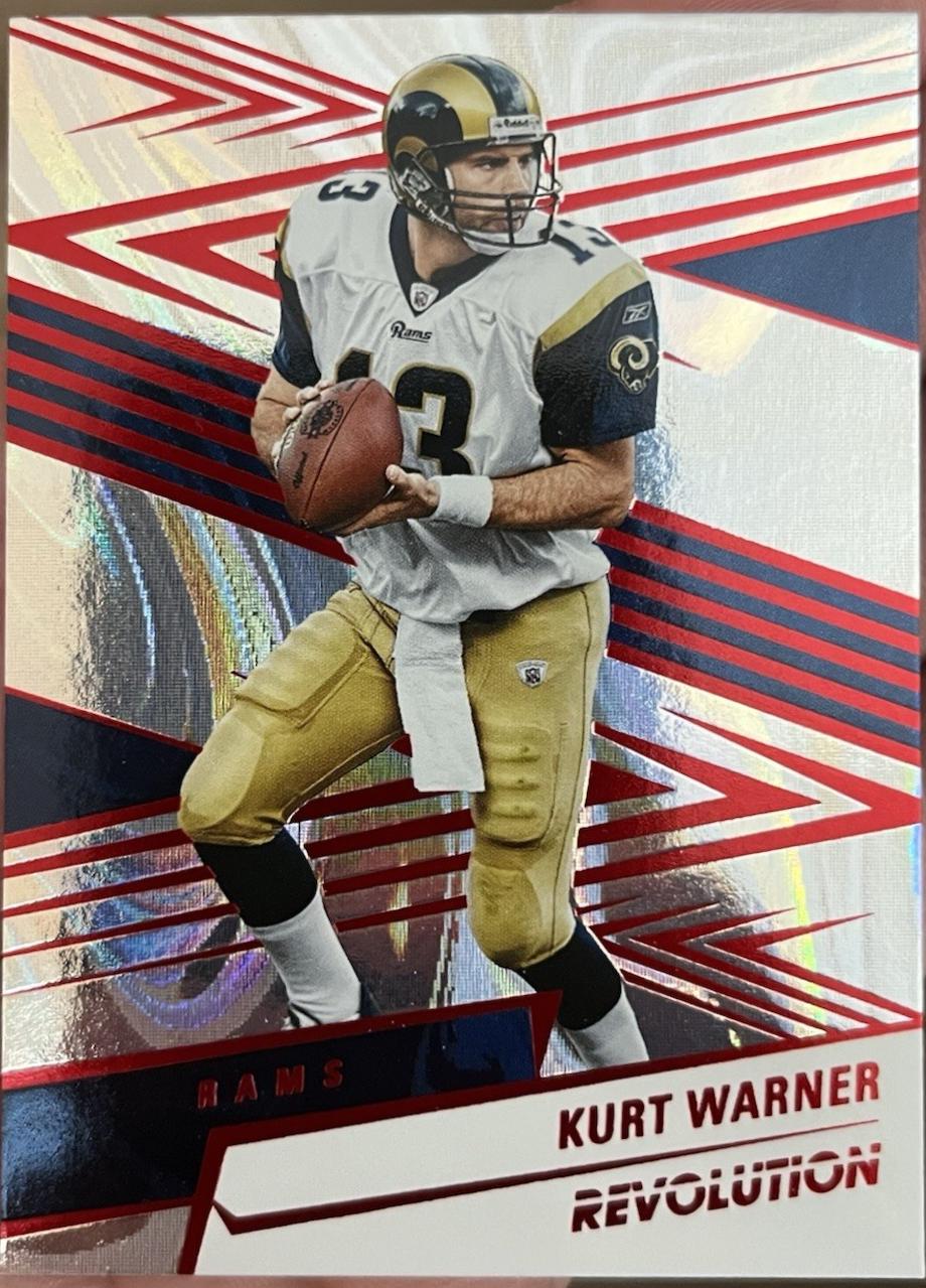 Kurt Warner [Red Swirl] #185