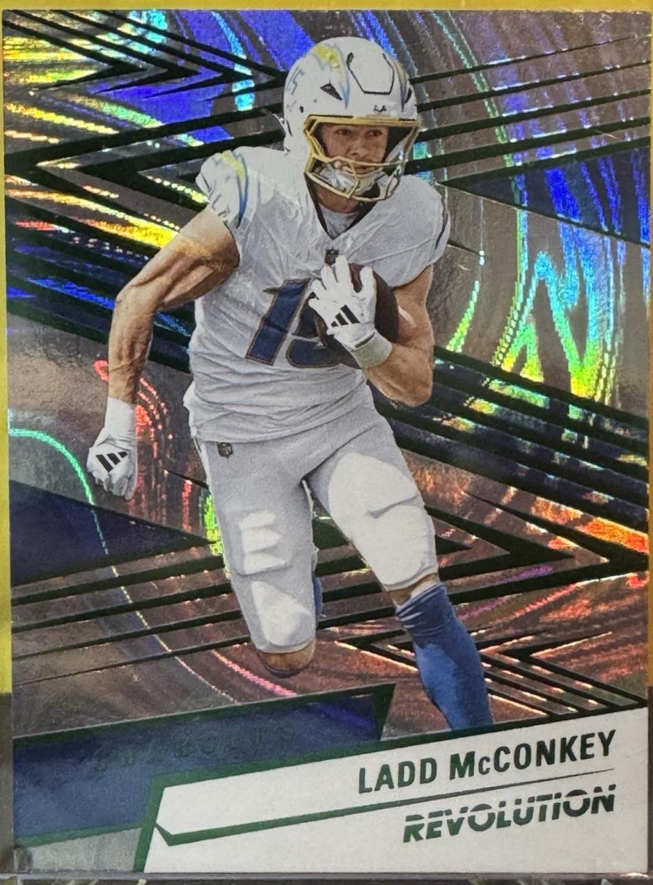 Ladd McConkey [Green Swirl] #62