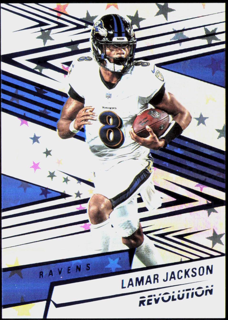 Lamar Jackson [Blue Astro] #175