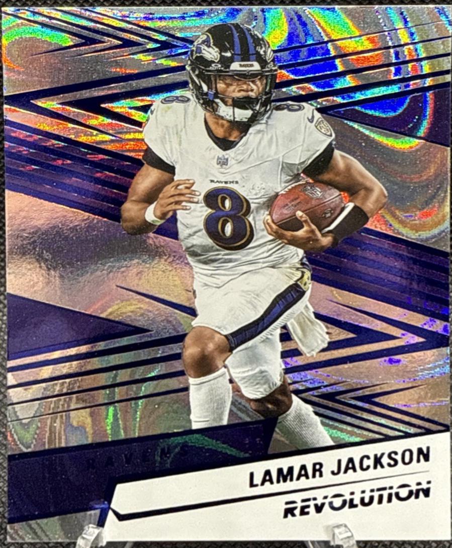 Lamar Jackson [Blue Swirl] #175