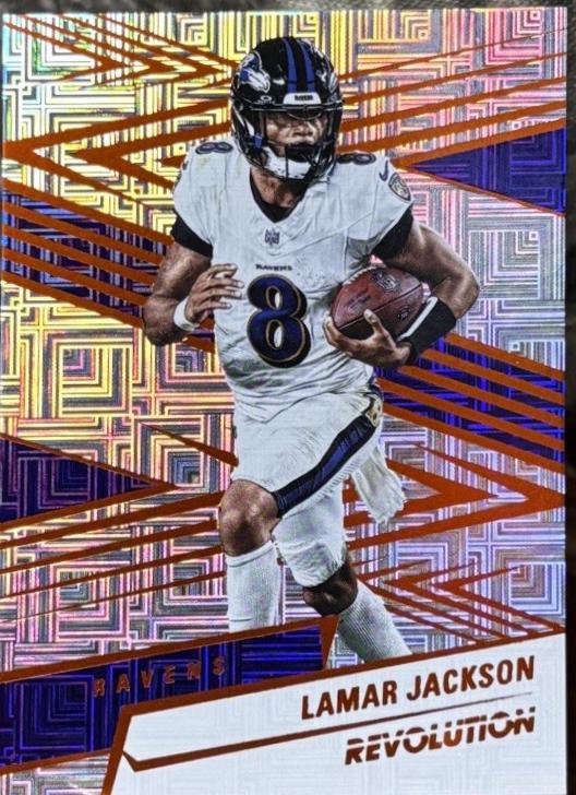 Lamar Jackson [Orange Levels] #175
