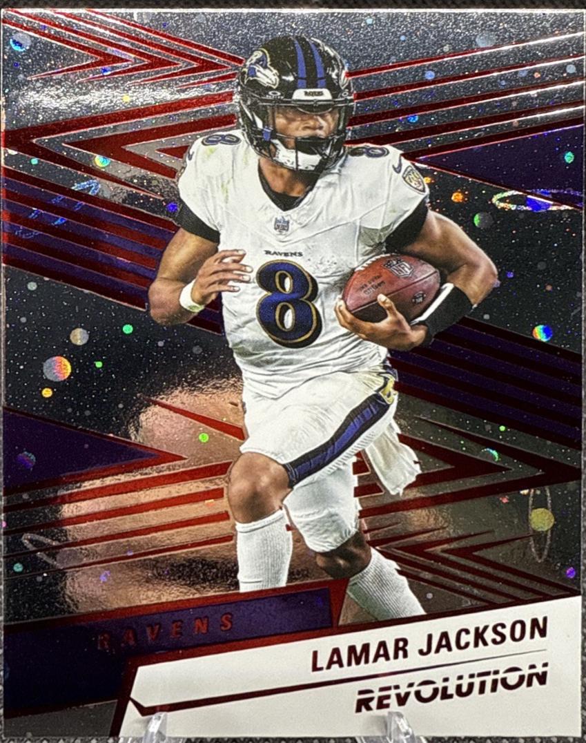 Lamar Jackson [Purple Cosmo] #175