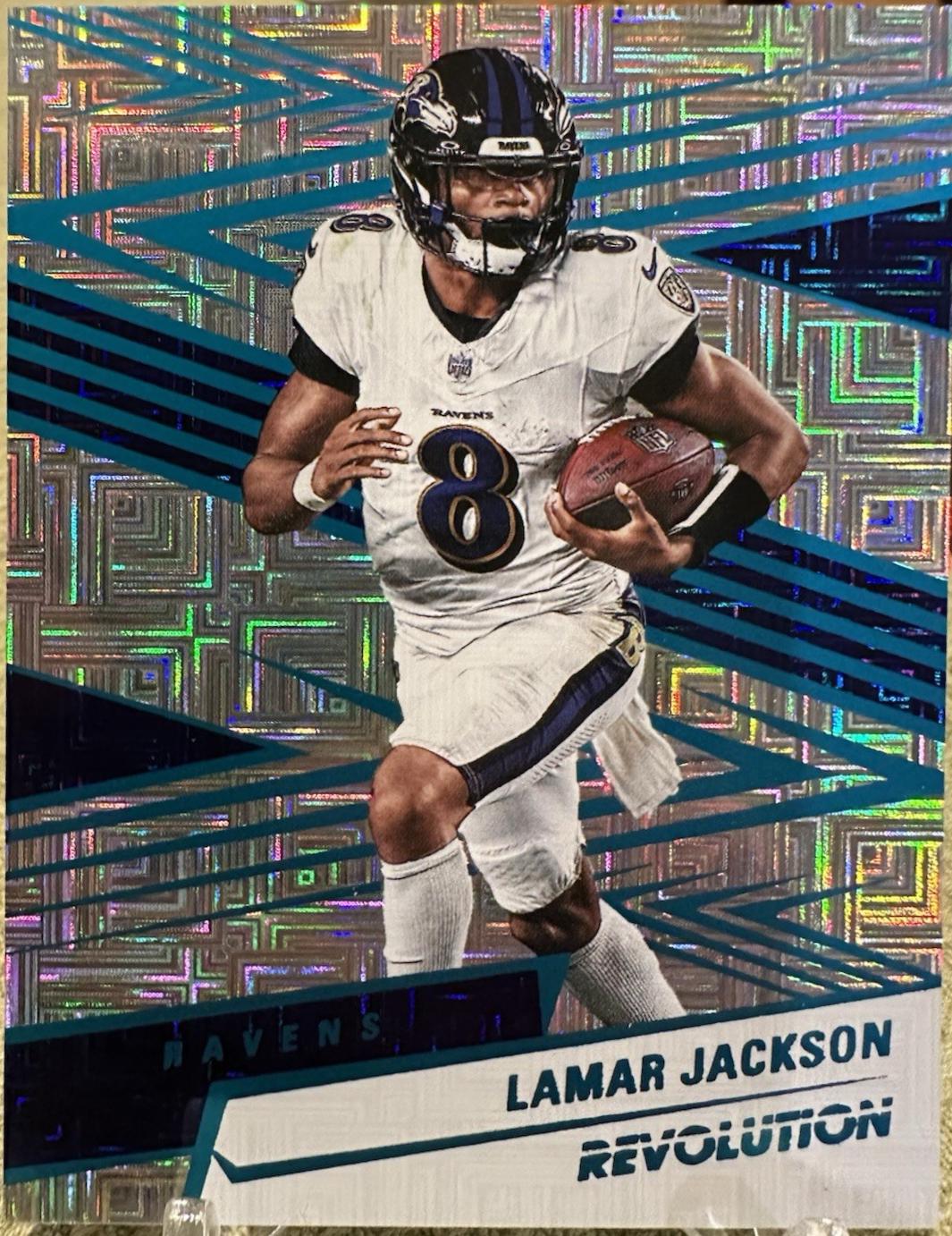 Lamar Jackson [Teal Levels] #175