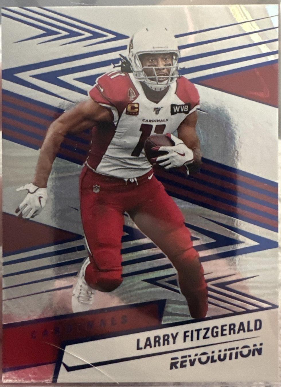Larry Fitzgerald [Blue Swirl] #88