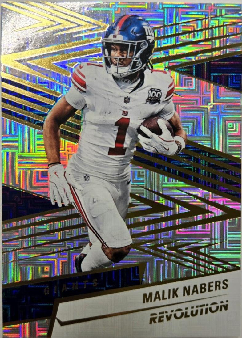 Malik Nabers [Gold Levels] #86