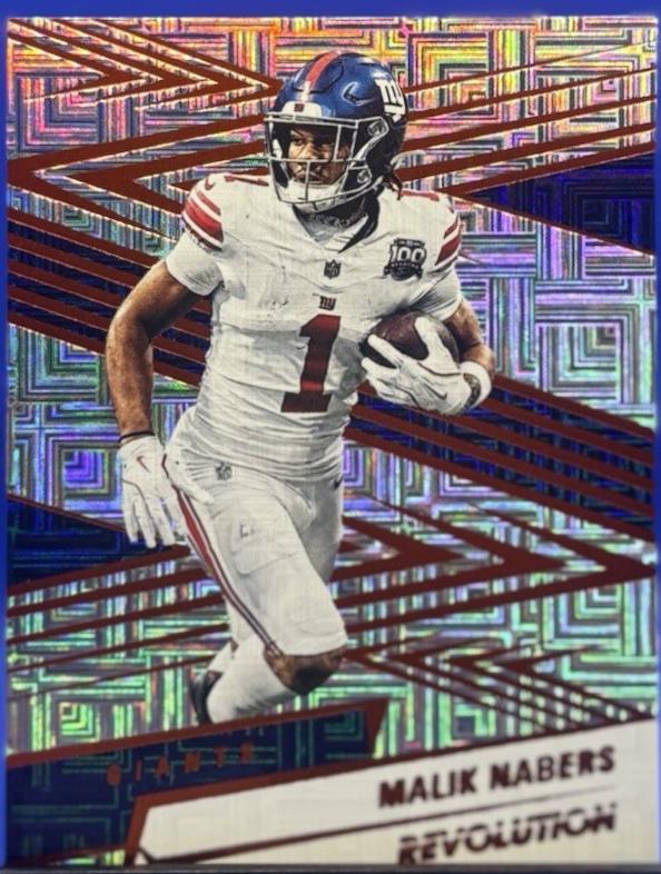 Malik Nabers [Orange Levels] #86