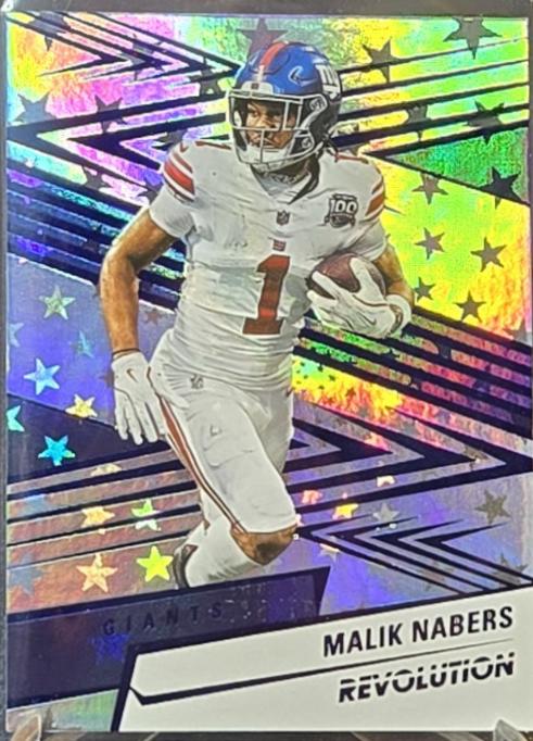 Malik Nabers [Purple Astro] #86