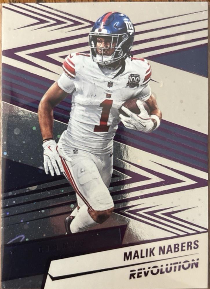 Malik Nabers [Purple Cosmo] #86