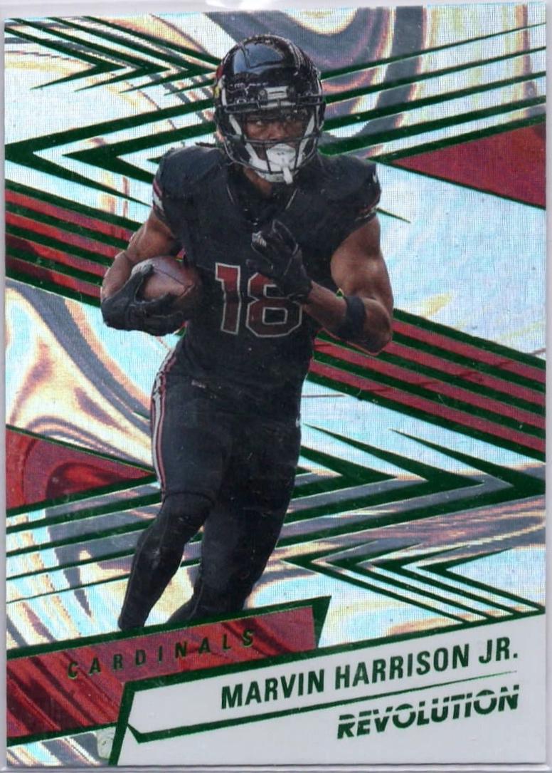 Marvin Harrison Jr. [Green Swirl] #83