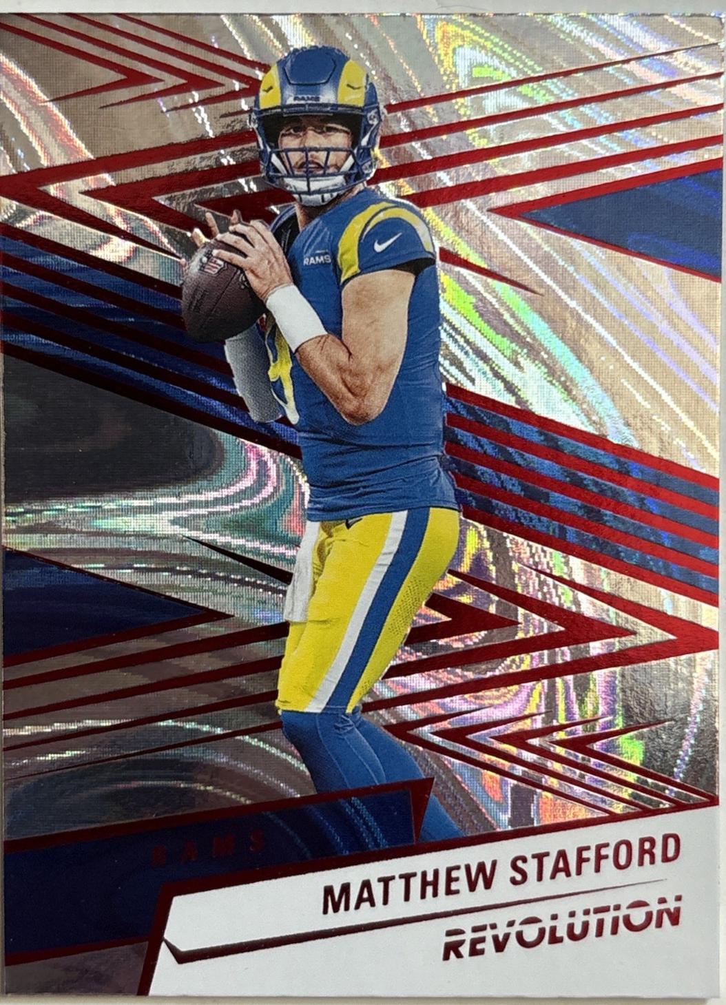 Matthew Stafford [Red Swirl] #38