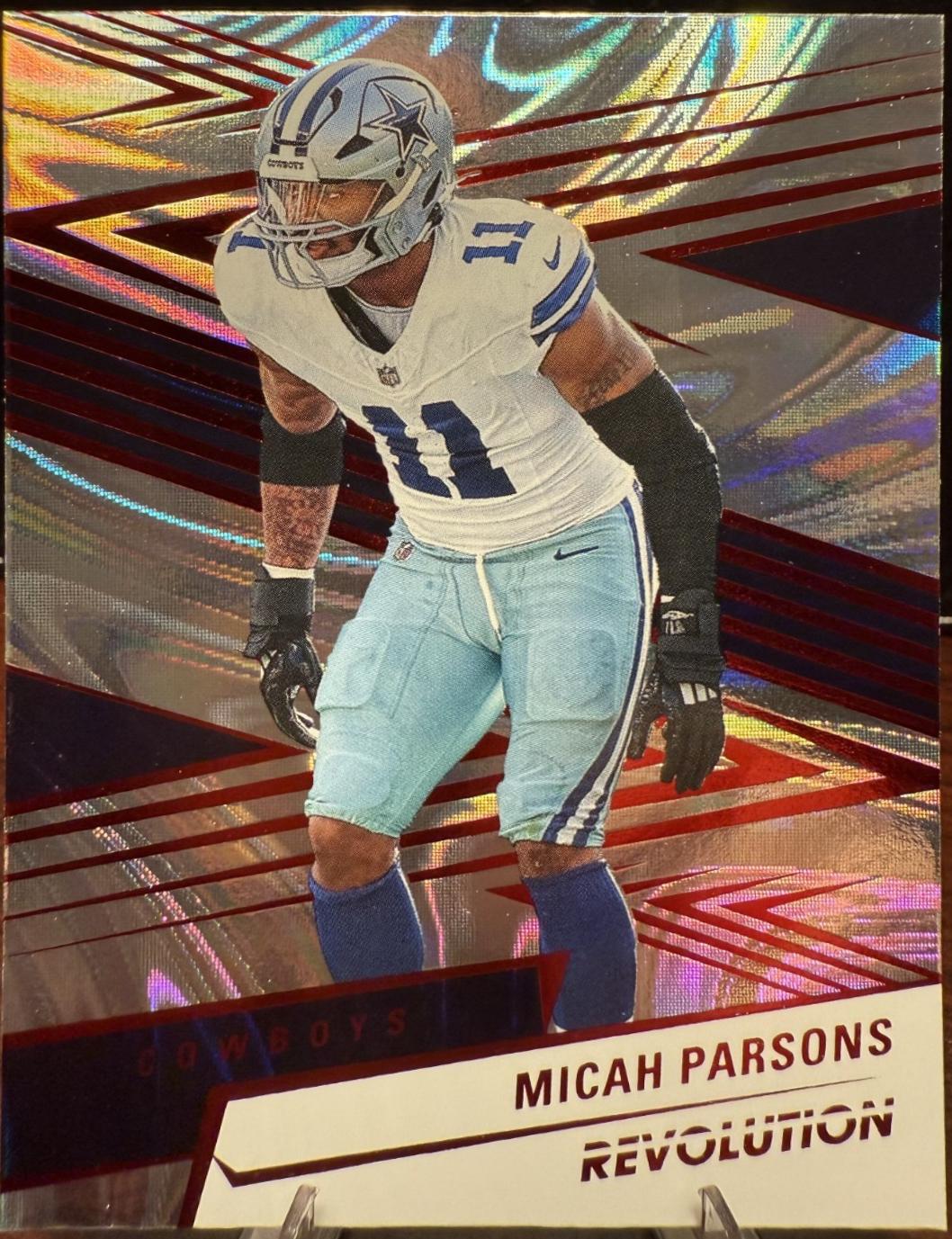 Micah Parsons [Red Swirl] #95