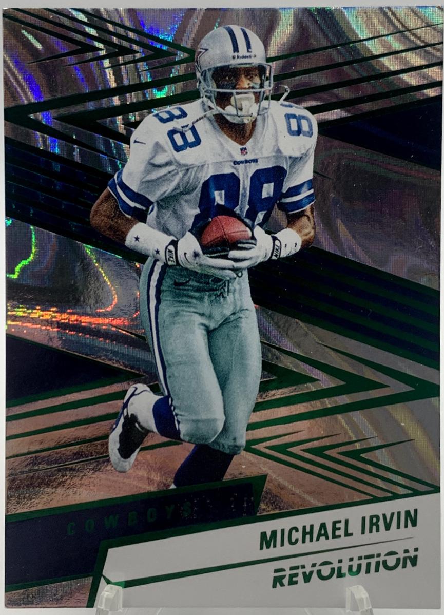 Michael Irvin [Green Swirl] #117