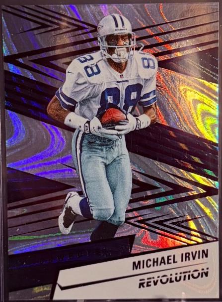 Michael Irvin [Purple Swirl] #117
