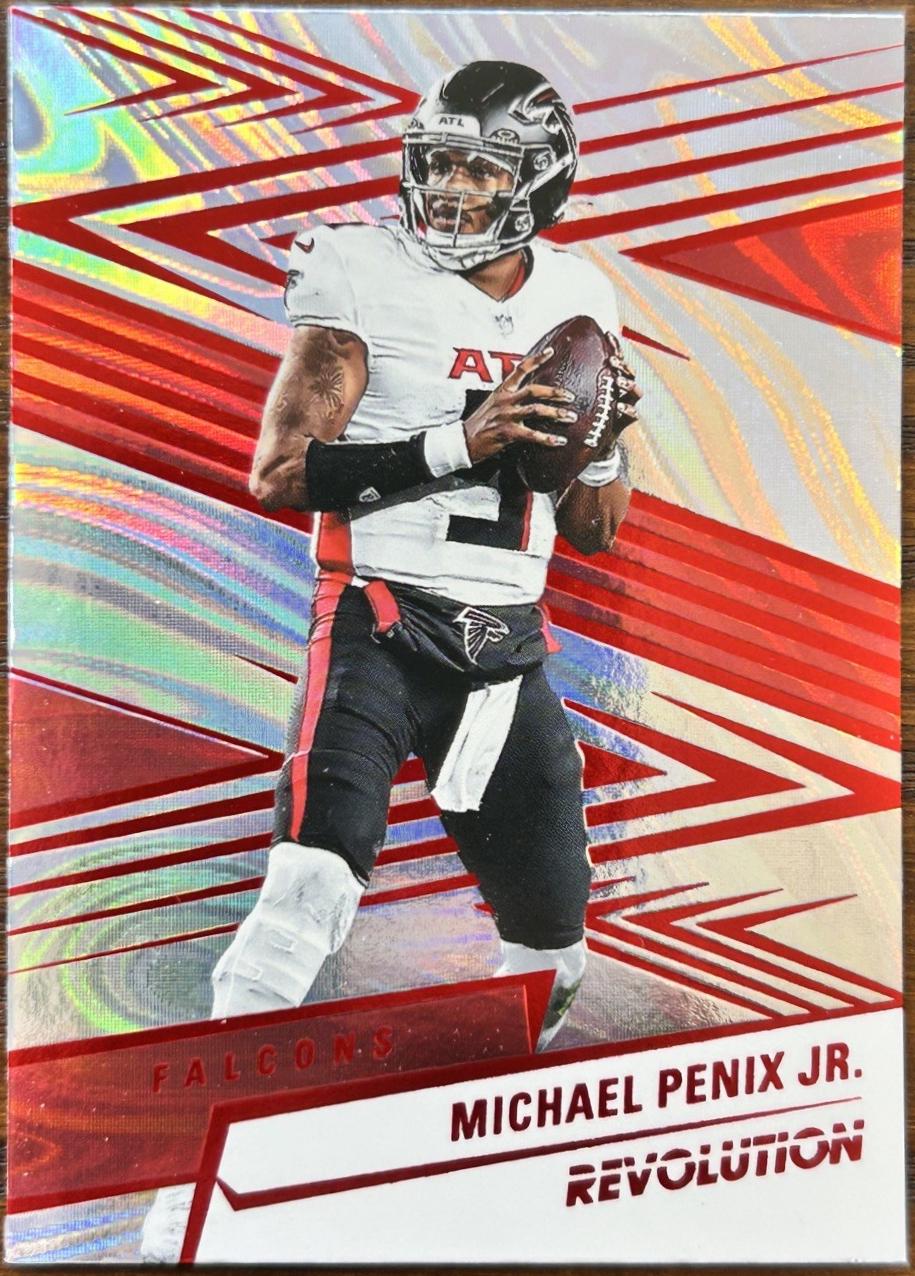 Michael Penix Jr. [Red Swirl] #199