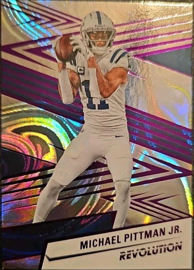 Michael Pittman Jr. [Purple Swirl] #121