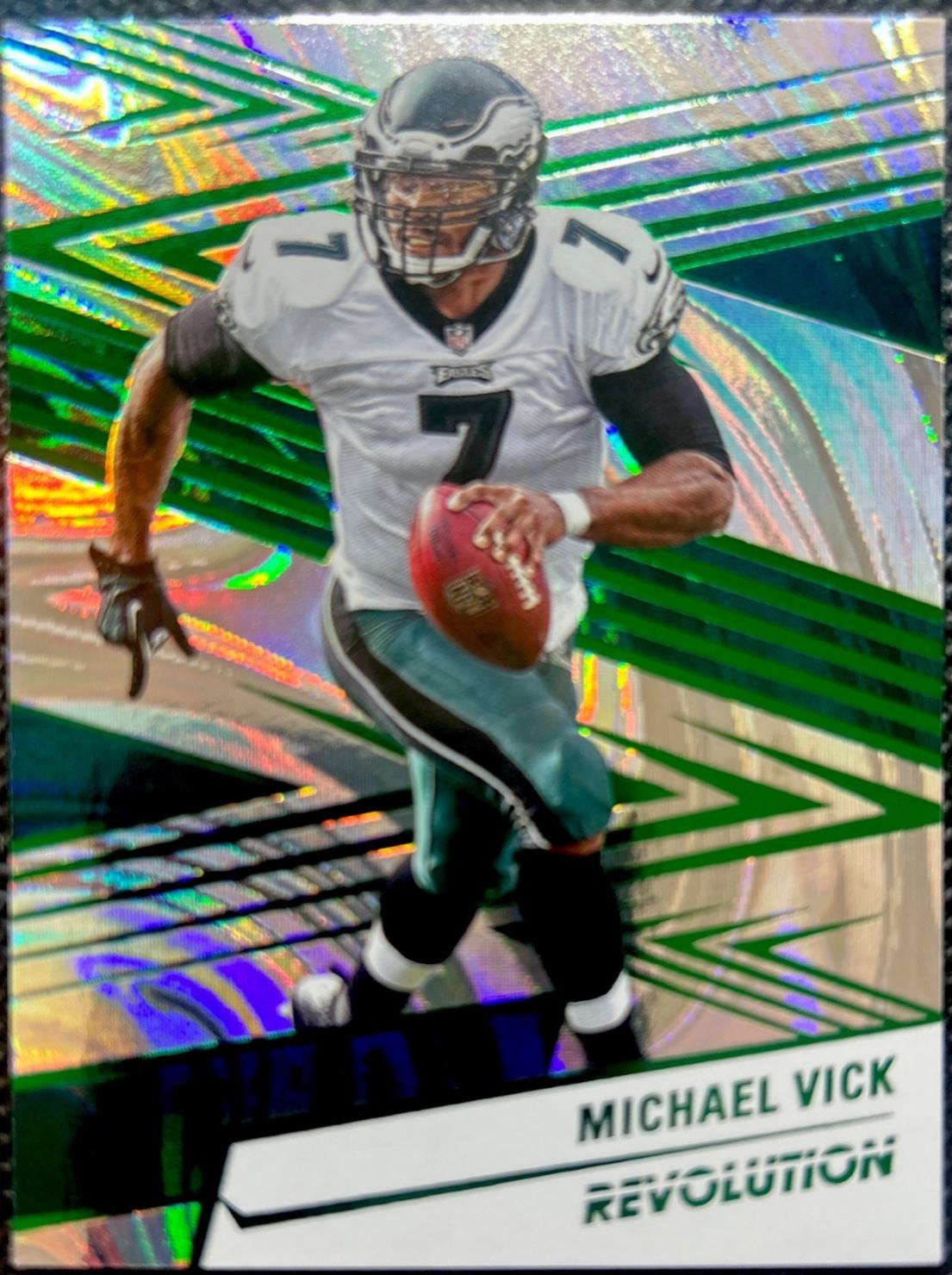 Michael Vick [Green Swirl] #26