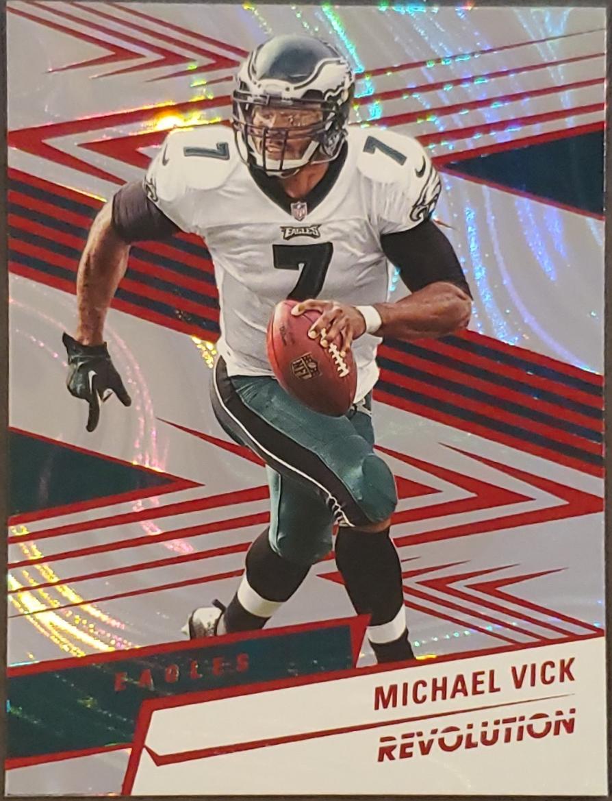 Michael Vick [Red Swirl] #26