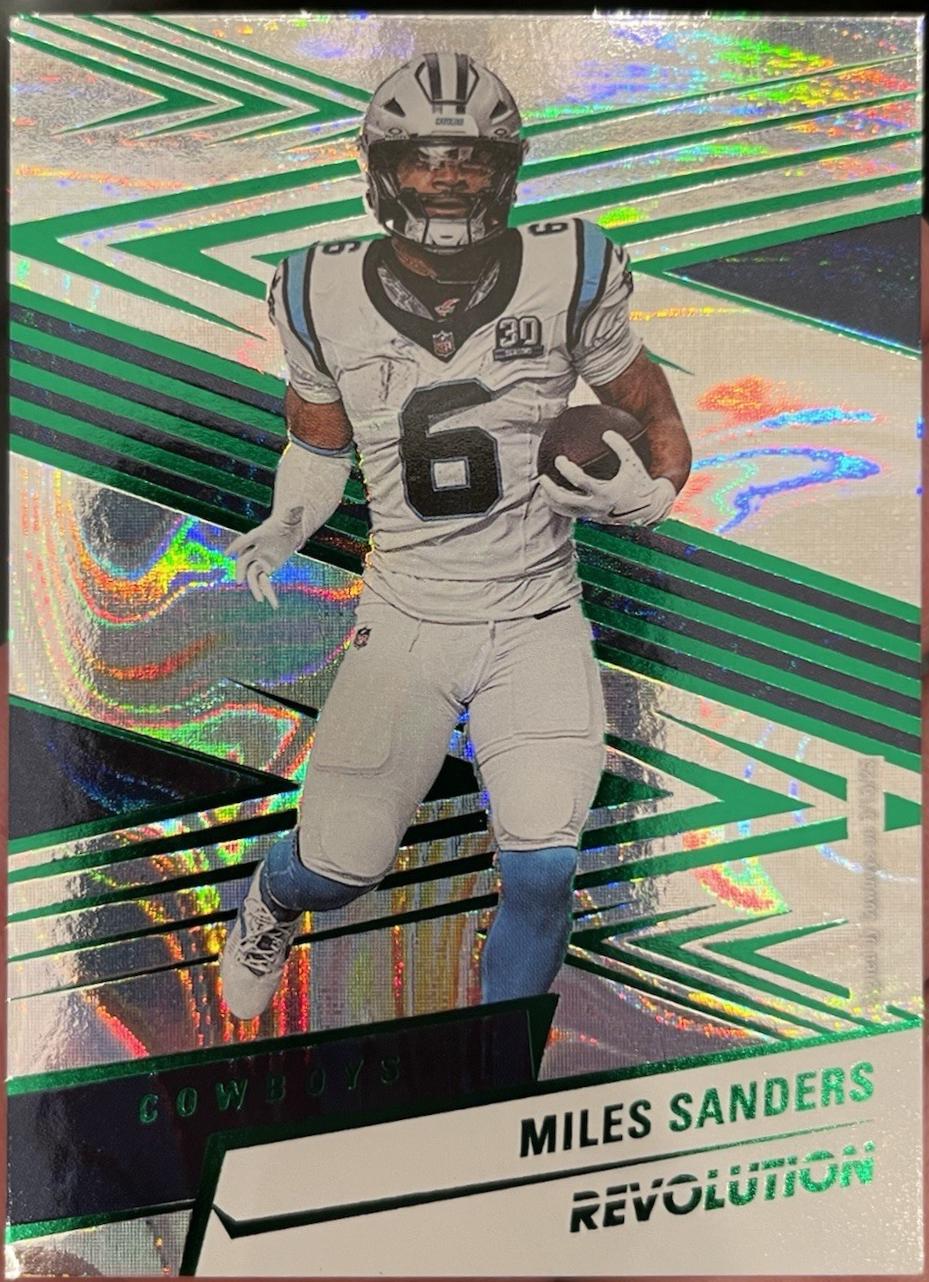 Miles Sanders [Green Swirl] #44
