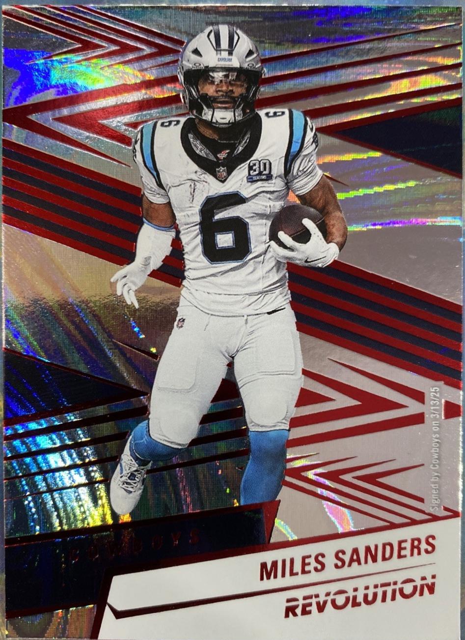 Miles Sanders [Red Swirl] #44