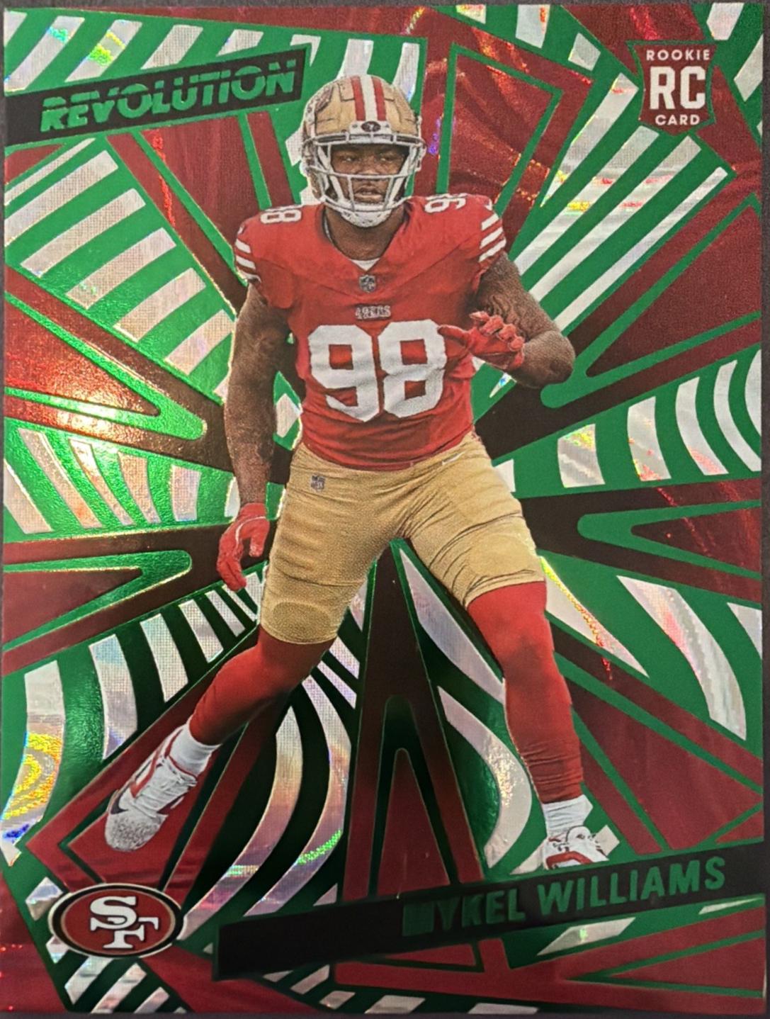 Mykel Williams [Green Swirl] #231