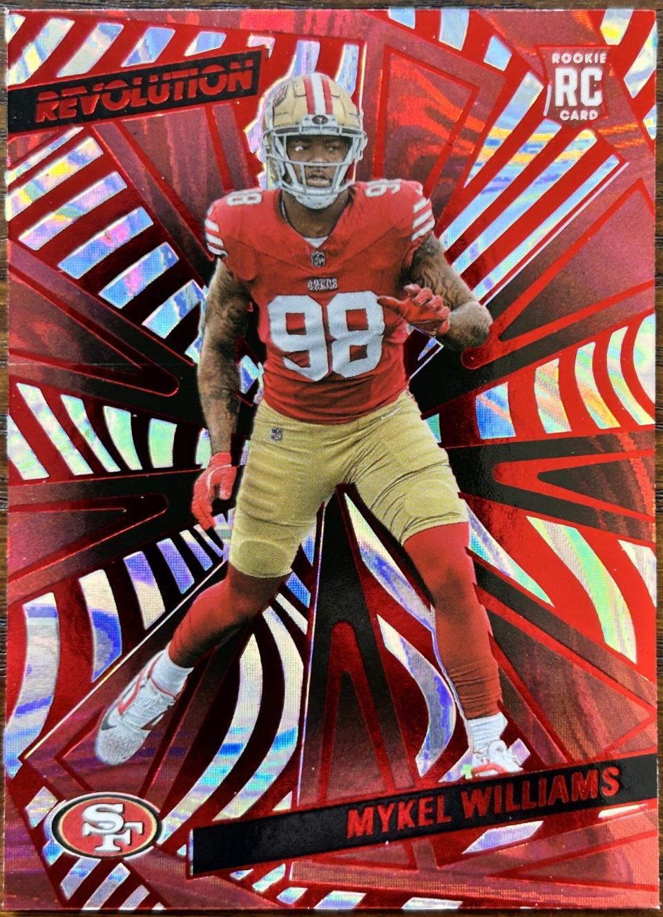 Mykel Williams [Red Swirl] #231