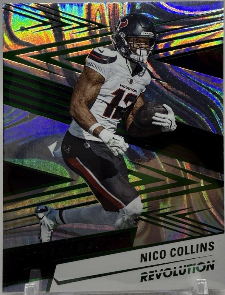 Nico Collins [Green Swirl] #127