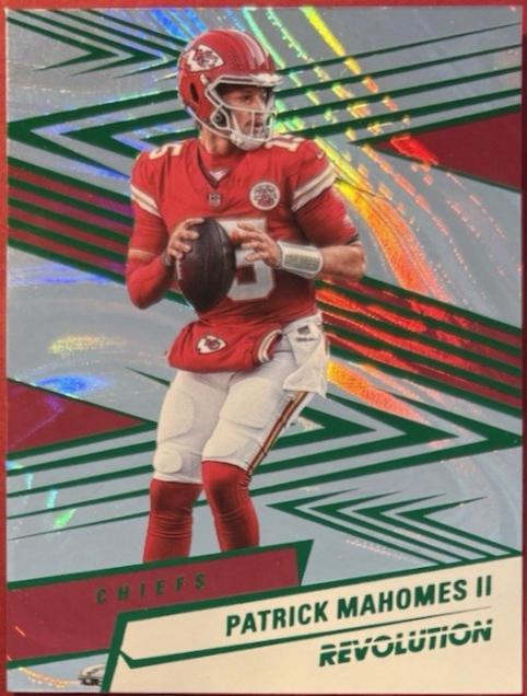 Patrick Mahomes II [Green Swirl] #8