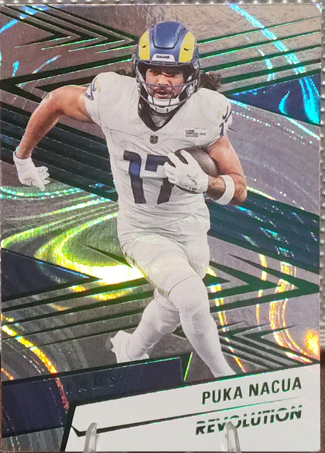 Puka Nacua [Green Swirl] #25