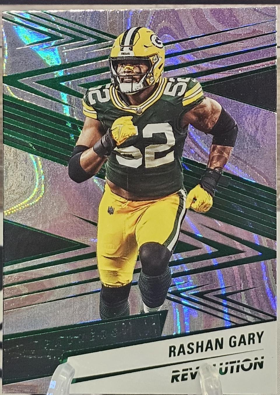 Rashan Gary [Green Swirl] #129