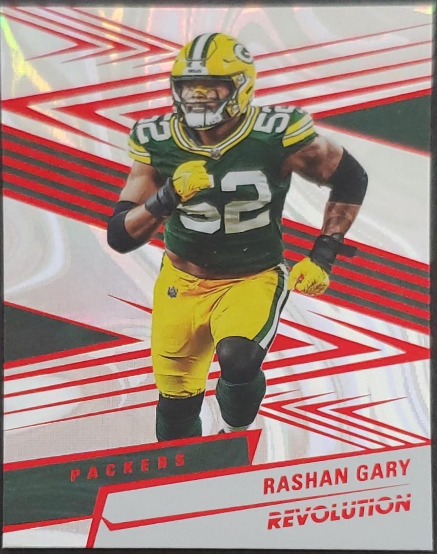 Rashan Gary [Red Swirl] #129