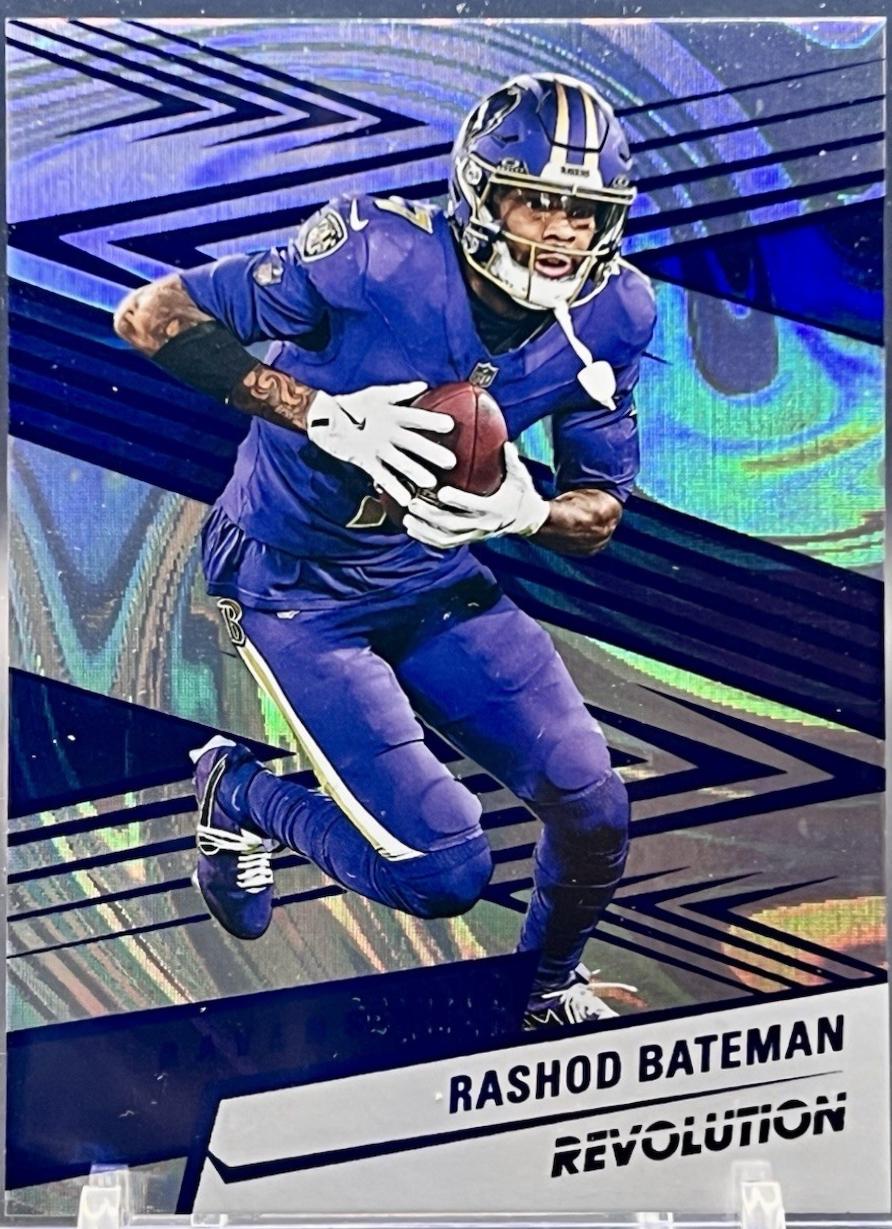 Rashod Bateman [Blue Swirl] #131