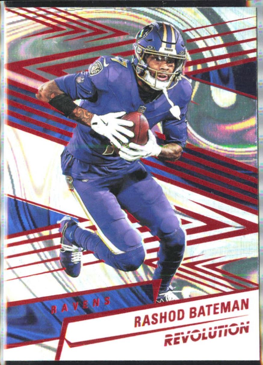 Rashod Bateman [Red Swirl] #131