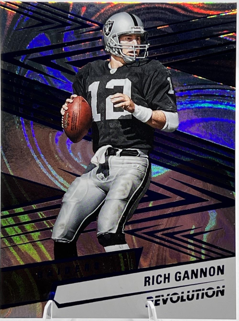Rich Gannon [Blue Swirl] #198