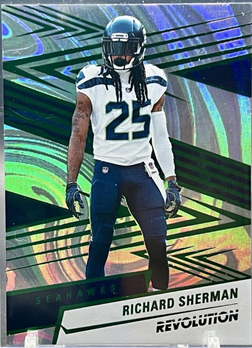 Richard Sherman [Green Swirl] #15