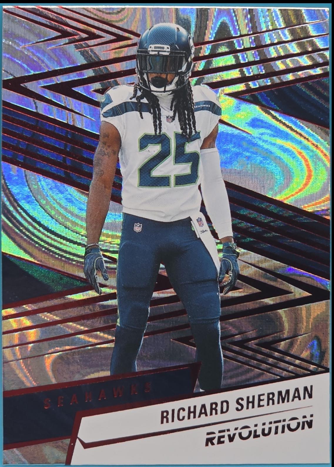 Richard Sherman [Red Swirl] #15