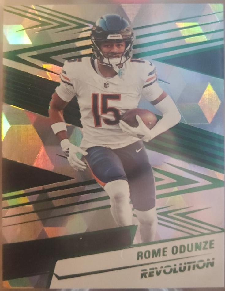Rome Odunze [Green Swirl] #149