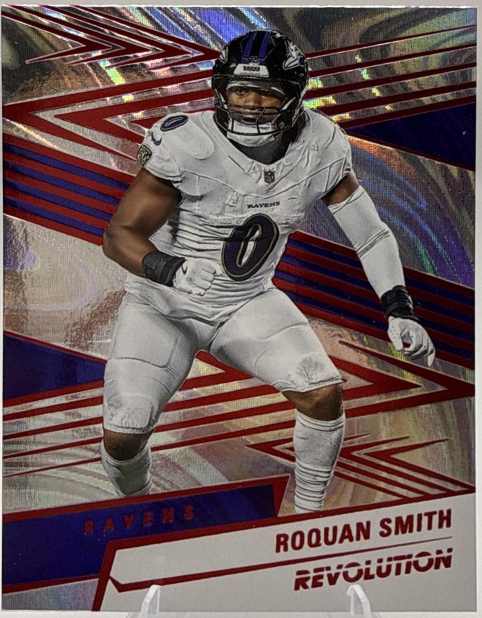 Roquan Smith [Red Swirl] #160