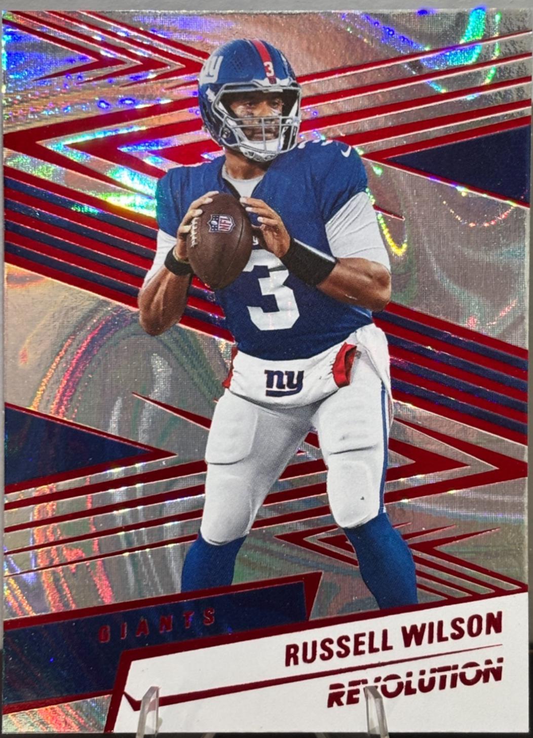 Russell Wilson [Red Swirl] #114