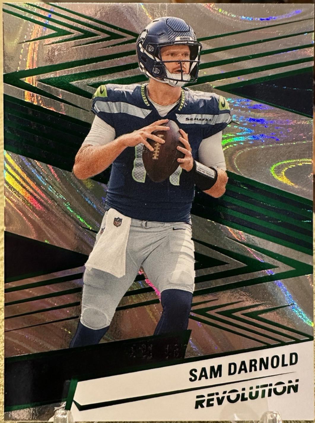 Sam Darnold [Green Swirl] #116